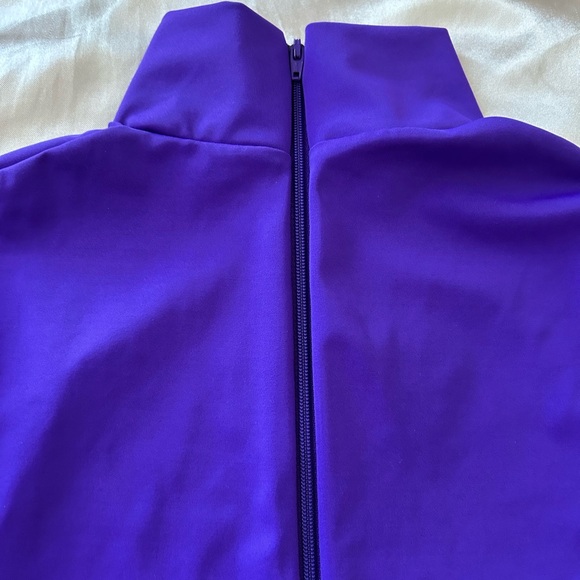 Balera Vibrant Long Sleeve Purple Dancewear Leotard - Picture 6 of 8